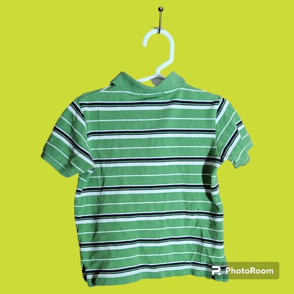 Polo by Ralph Lauren Green Stripe Boy's Size 2T (S100)‎ - Picture 2 of 2